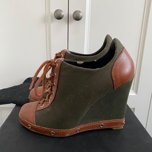 Marc by Marc Jacobs Canvas Military Wedge